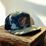 The Runner- Green old school camo- Kamel 707