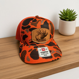 Rifle camo orange blackhack hat